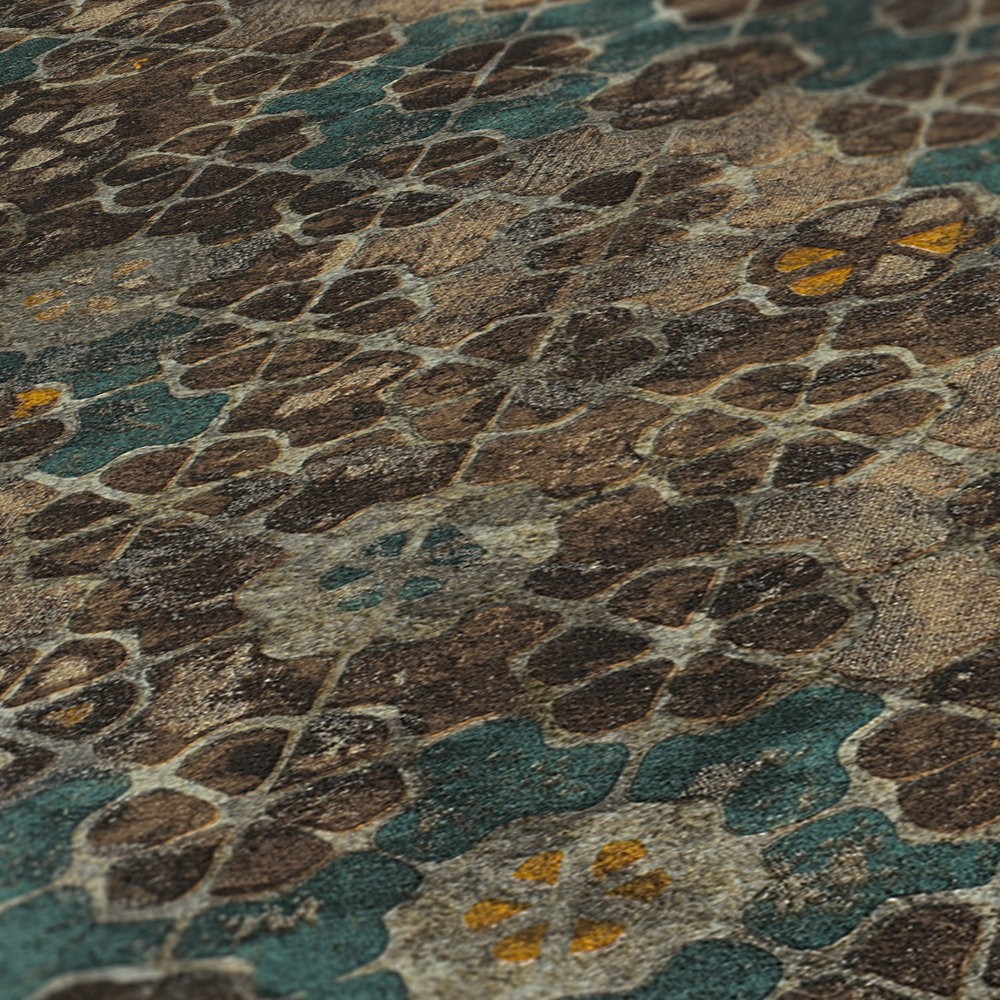 Ταπετσαρια Τοιχου Tiles Διαφορα Χρωματα