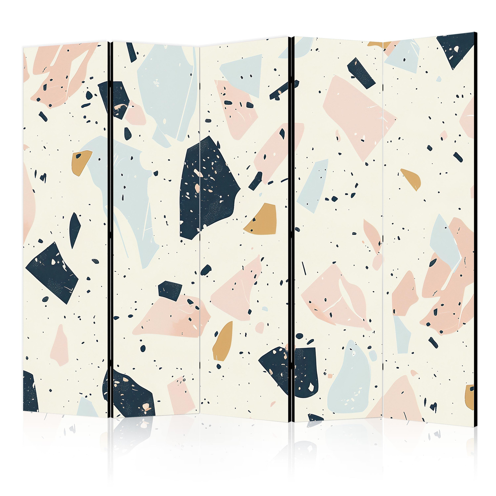 Διαχωριστικο Δωματιου - Terrazzo With Large - Scaled Stones In Subdued Colors Ηχοαπορροφητικο 225x172cm