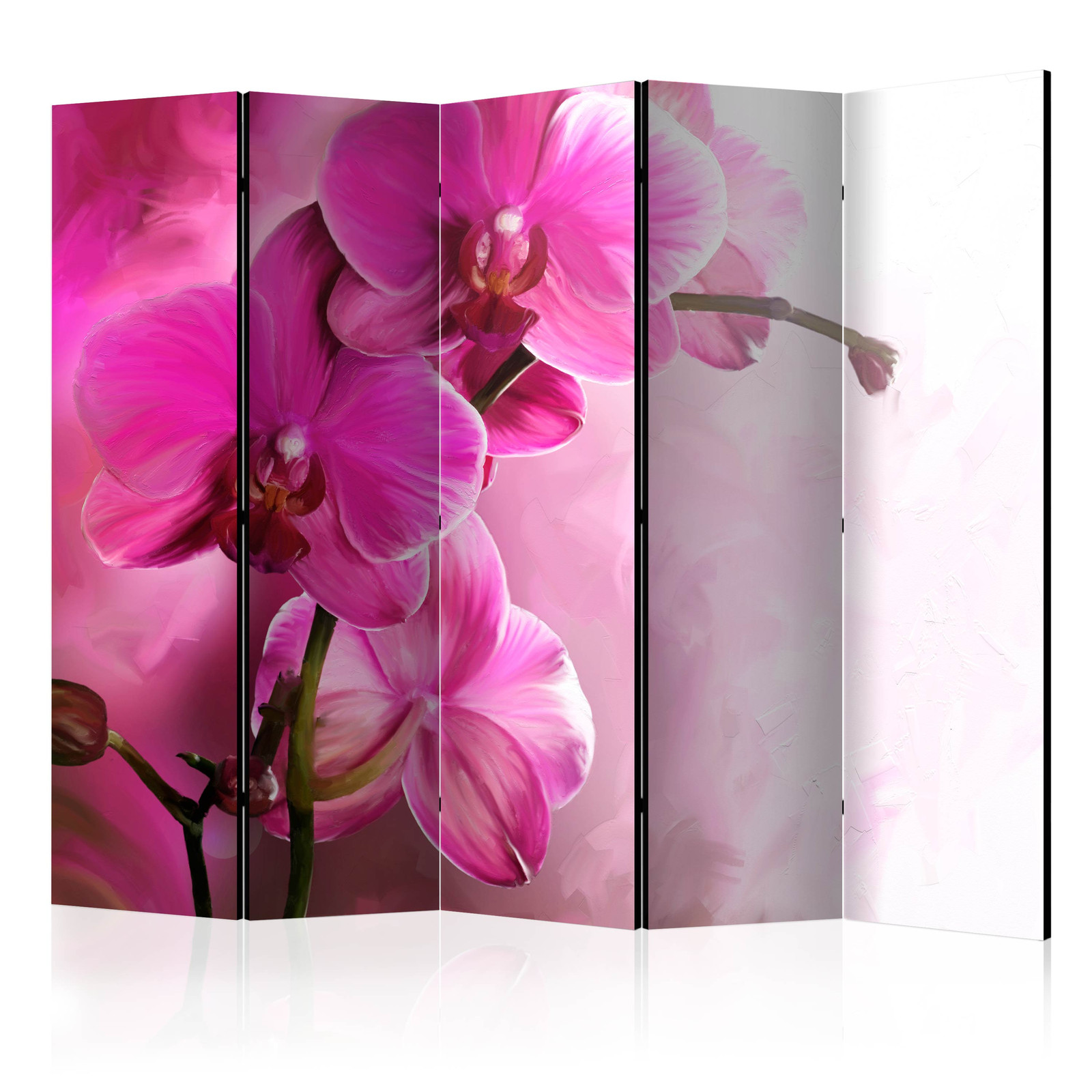 Διαχωριστικο Δωματιου Pink Orchid Ii Μονης Οψης 225x172cm