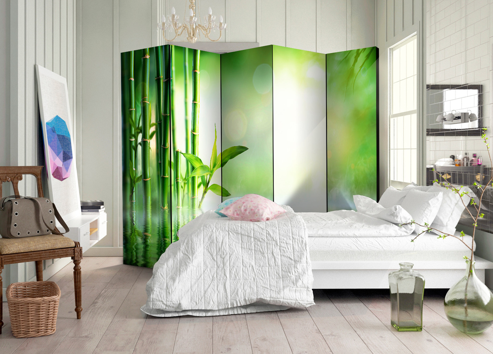 Διαχωριστικο Δωματιου - Green Bamboo Ii Ηχοαπορροφητικο 225x172cm