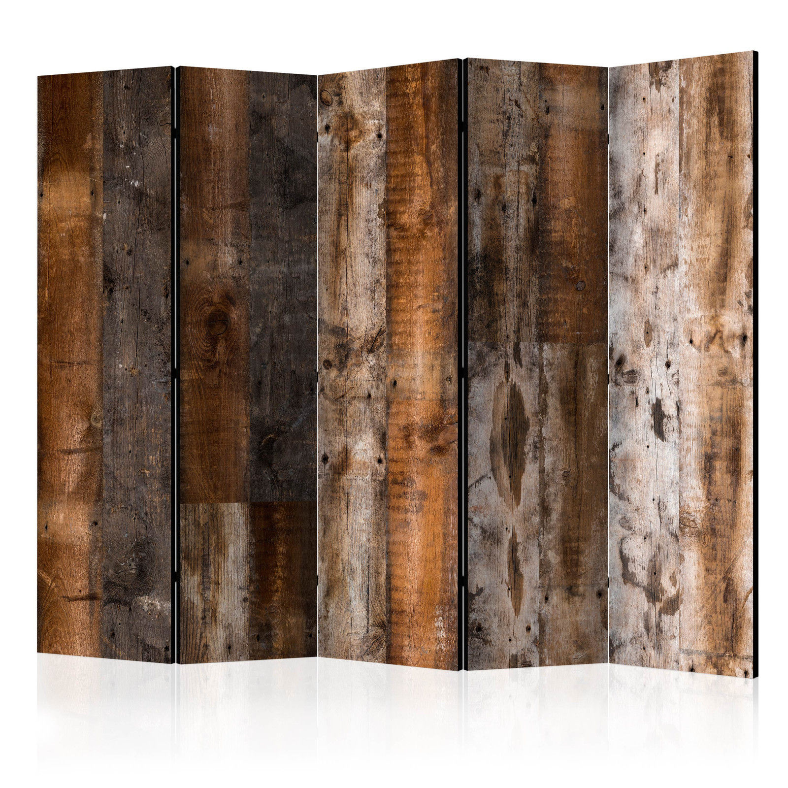 Διαχωριστικο Δωματιου - Antique Wood Ii Ηχοαπορροφητικο 225x172cm
