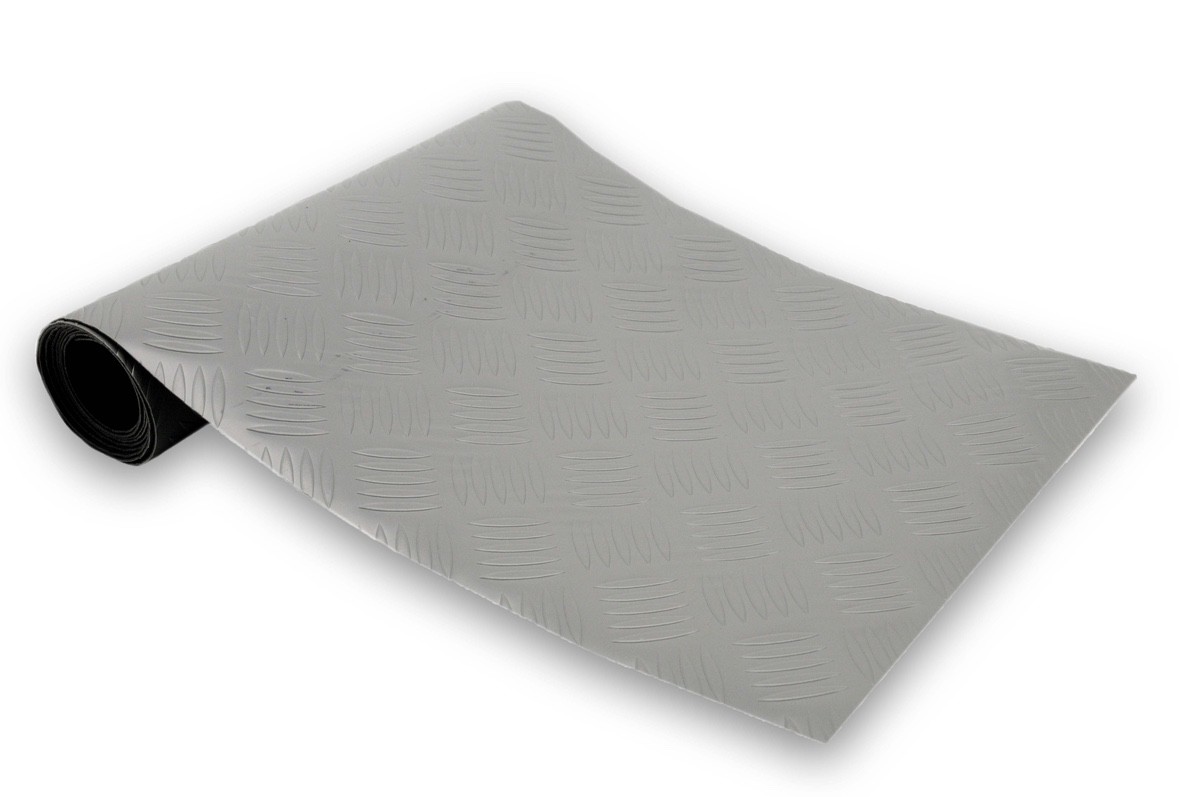 Πλαστικο Δαπεδο Λαμαρινα Γκρι