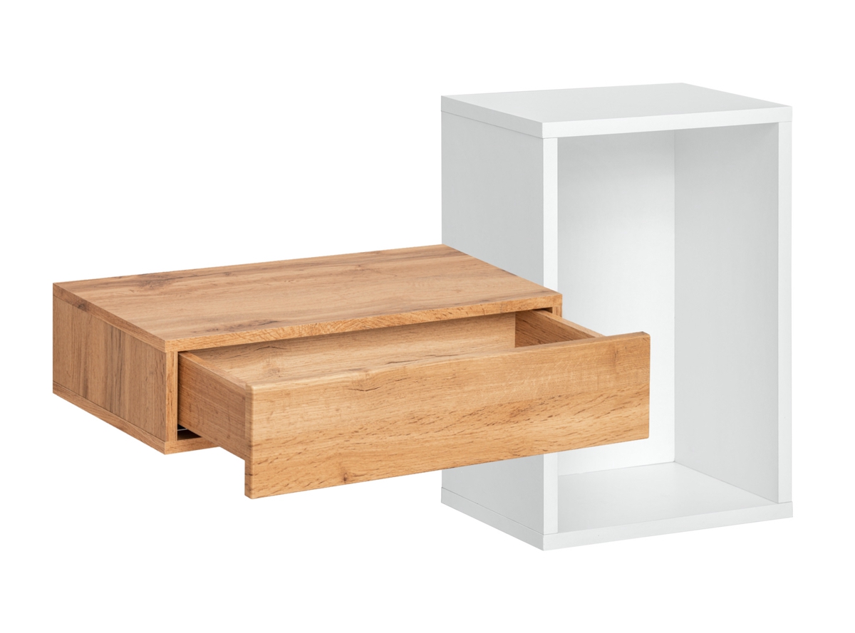 Sunset Ραφια Υποδοχης με Συρταρι Καφε