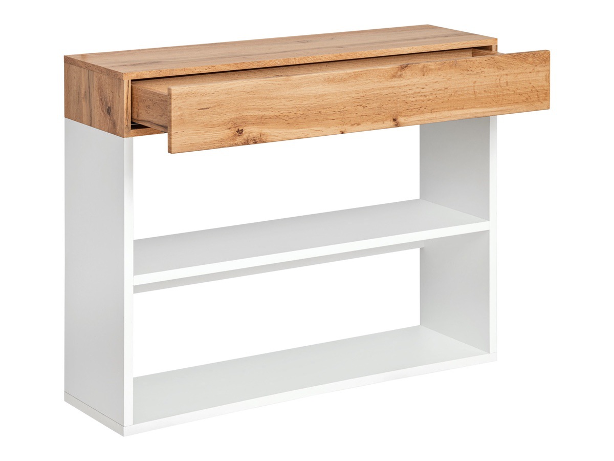 Sunset Ραφια Υποδοχης με Συρταρι Καφε