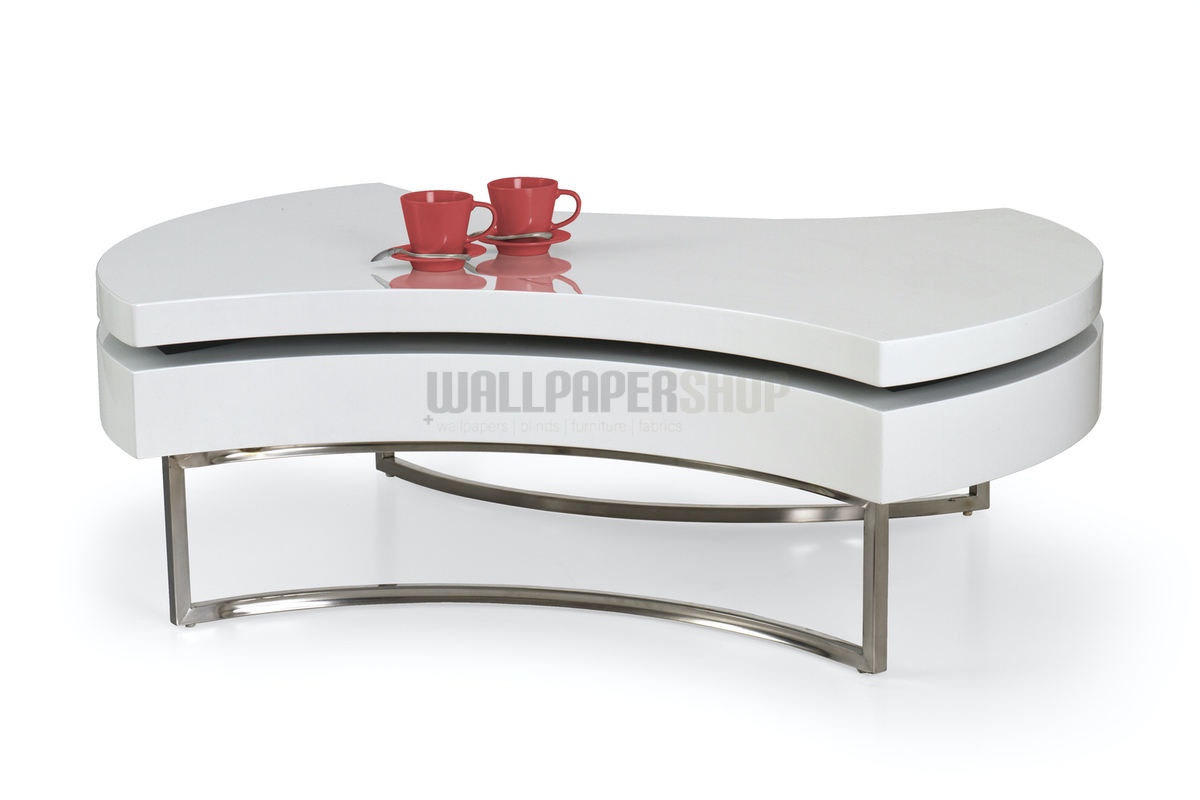 Aura Τραπεζακι Σαλονιου Λευκο