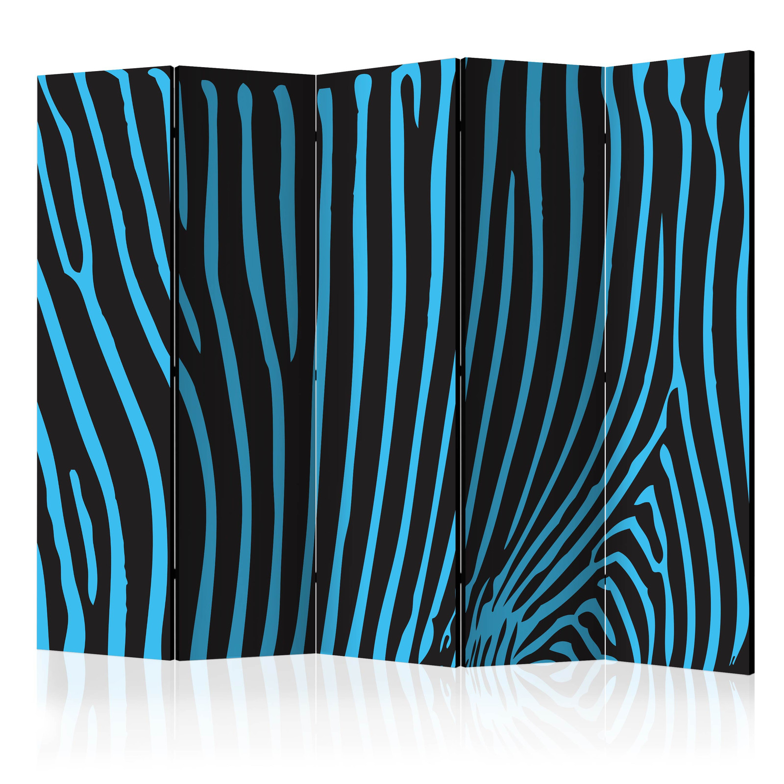 Διαχωριστικο Δωματιου - Zebra Pattern turquoise Ii Ηχοαπορροφητικο 225x172cm
