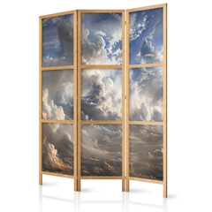 Ιαπωνικο Διαχωριστικο Δωματιου - Golden Reflections On Clouds Foretelling Dusk 135x172cm