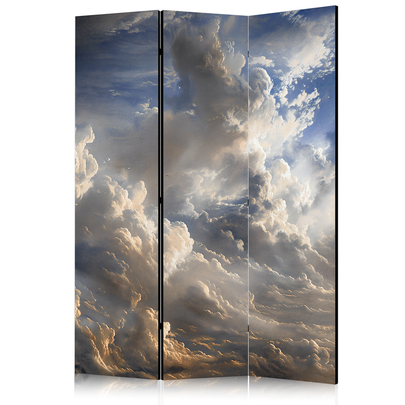 Διαχωριστικο Δωματιου - Golden Reflections On Clouds Foretelling Dusk Μονης Οψης 135x172cm