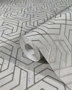 Ταπετσαρια Τοιχου City Glam Ανοιχτο Γκρι