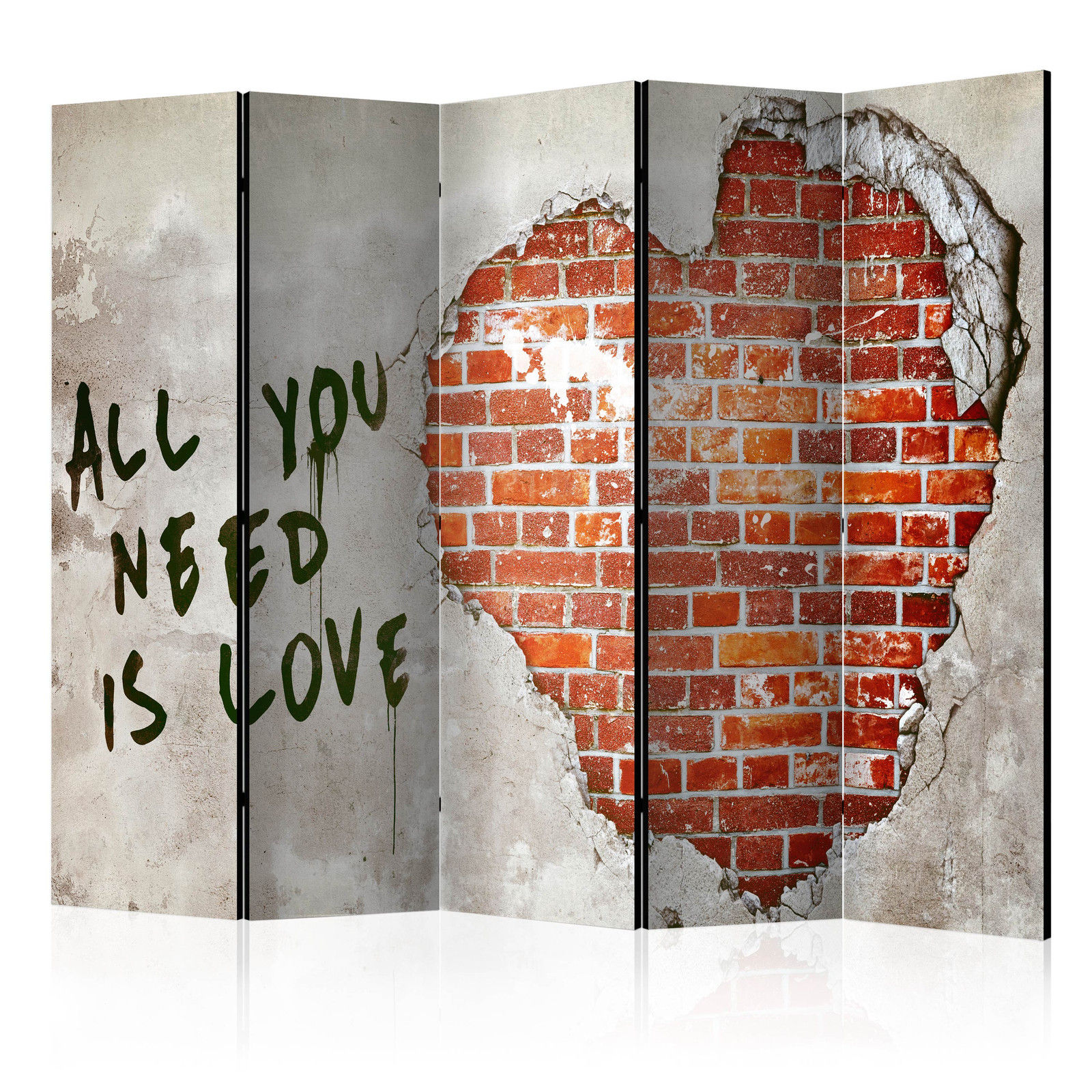 Διαχωριστικο Δωματιου - Love Is All You Need Ii Διπλης Οψης 225x172cm
