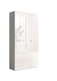 Luminea Μεγαλη Ντουλαπα Παπουτσοθηκη Λευκο