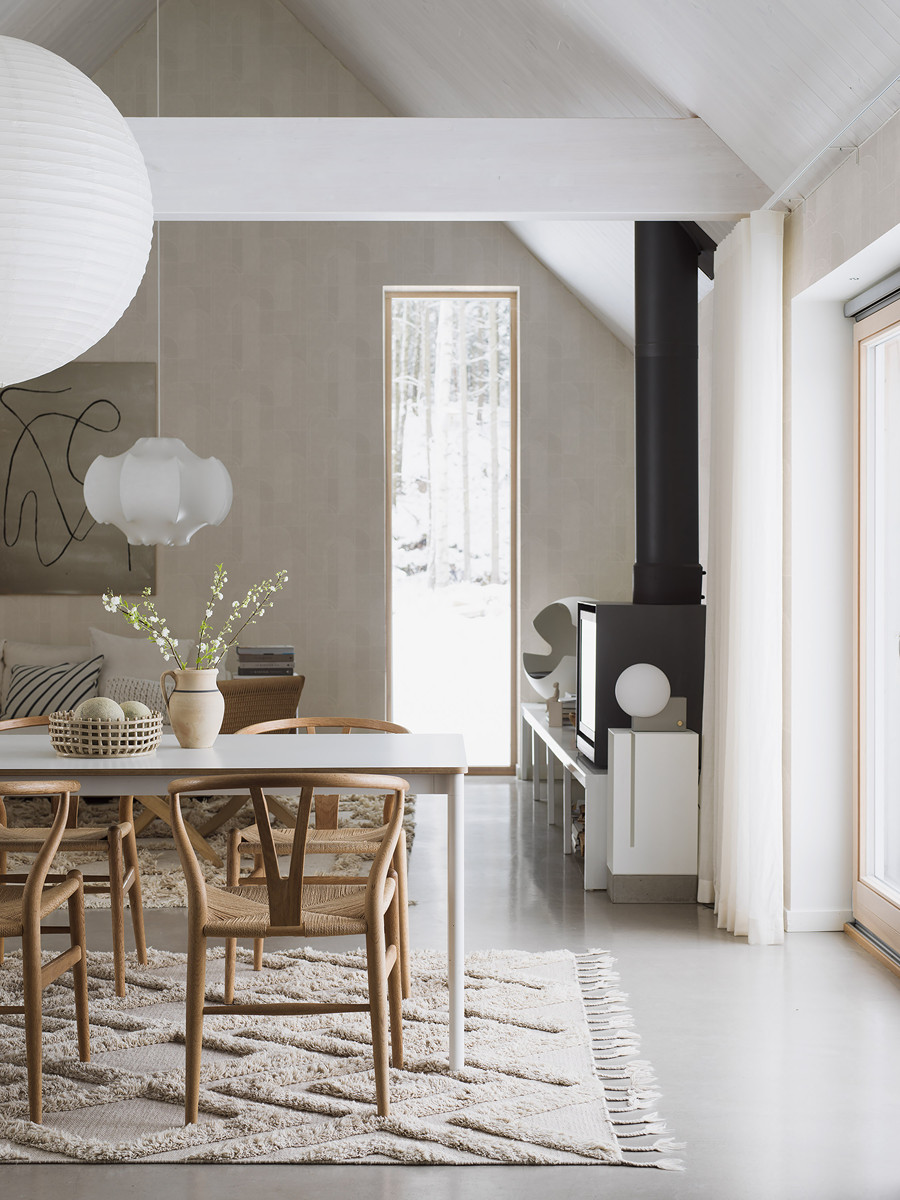 Ταπετσαρια Τοιχου Alla Tiders Hus Μπεζ