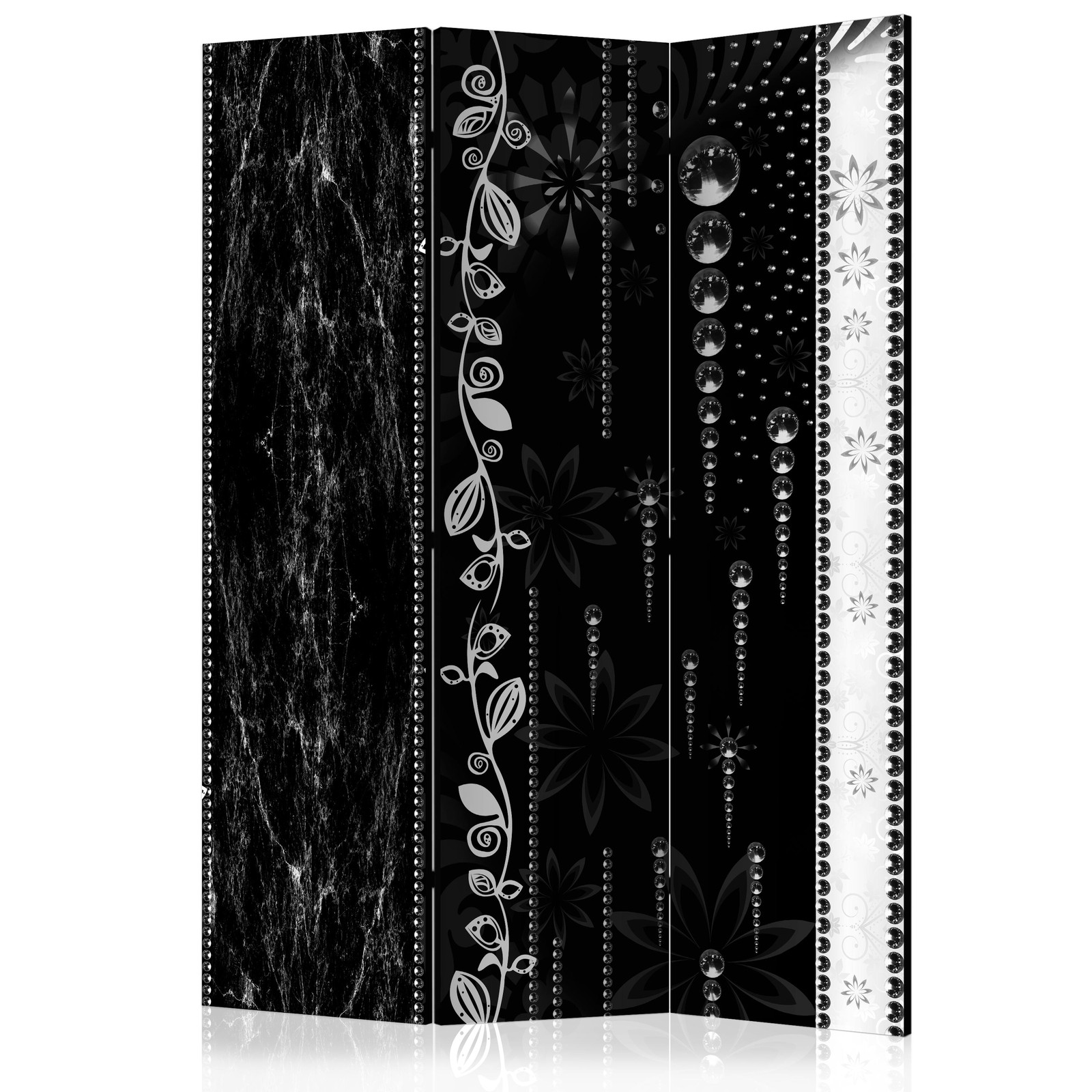 Διαχωριστικο Δωματιου - Black Elegance Ηχοαπορροφητικο 135x172cm