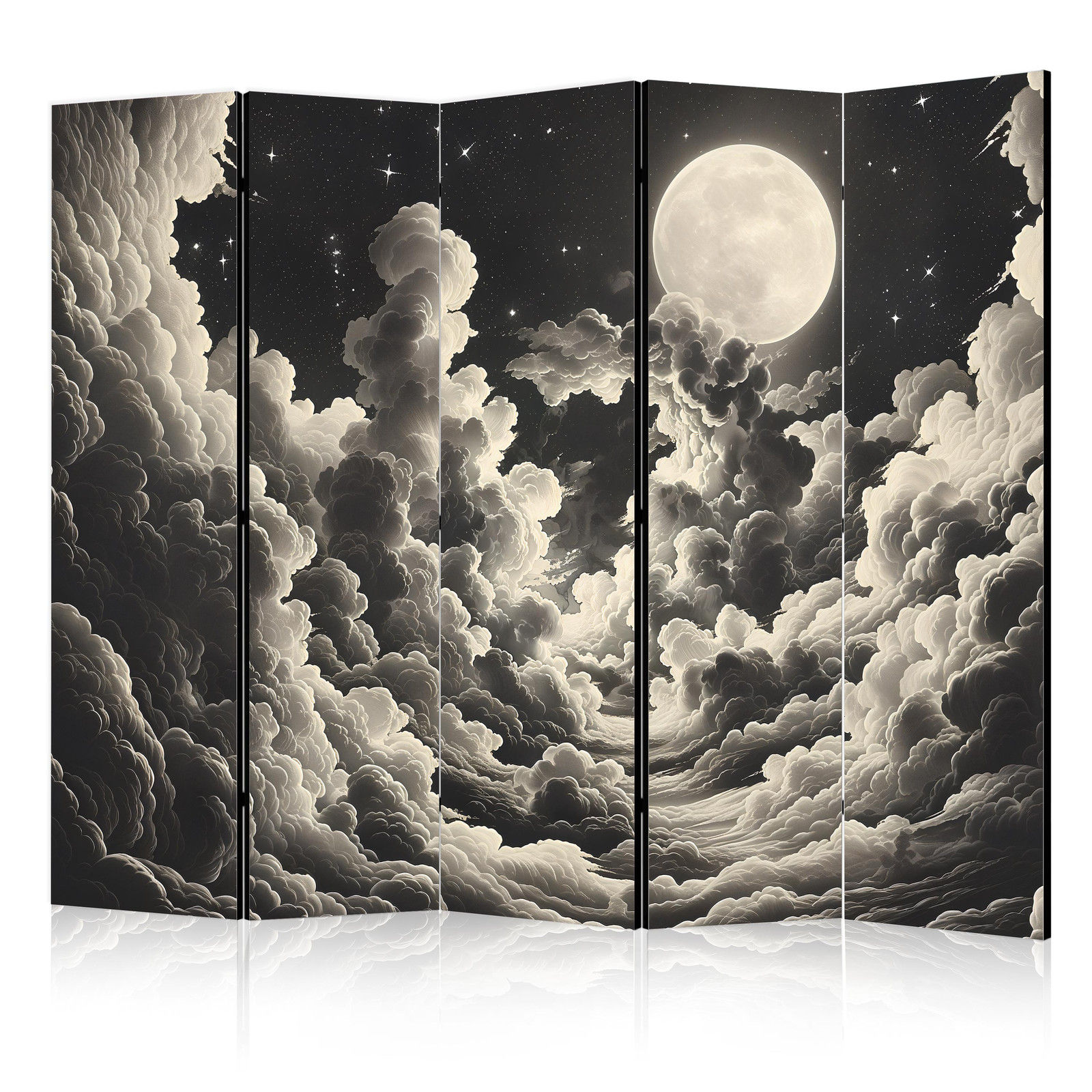 Διαχωριστικο Δωματιου - The Moon And Stars Singing Amongst Great Clouds Μονης Οψης 225x172cm