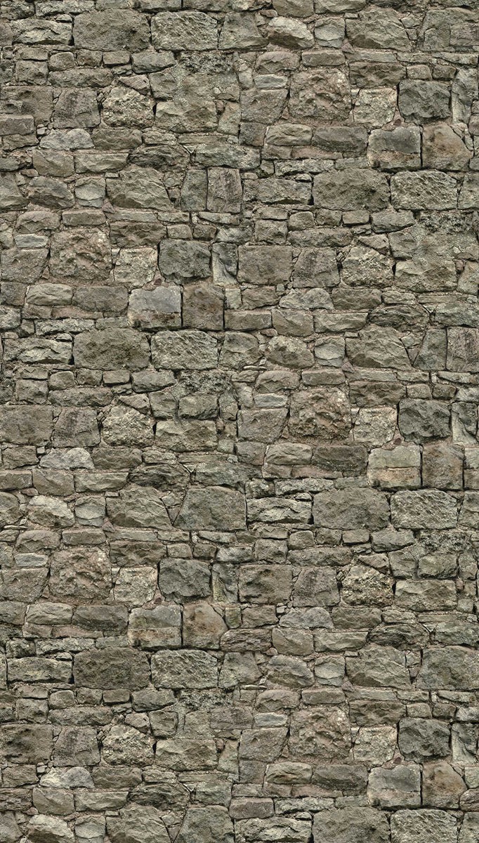 Ταπετσαρια Τοιχου Stone Γκρι