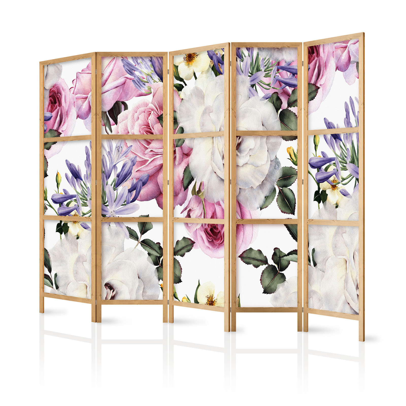 Ιαπωνικο Διαχωριστικο Δωματιου - Floral Glade Ii 225x172cm