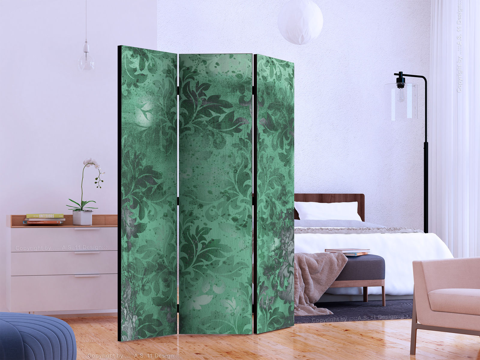 Διαχωριστικο Δωματιου - Emerald Memory Μονης Οψης 135x172cm