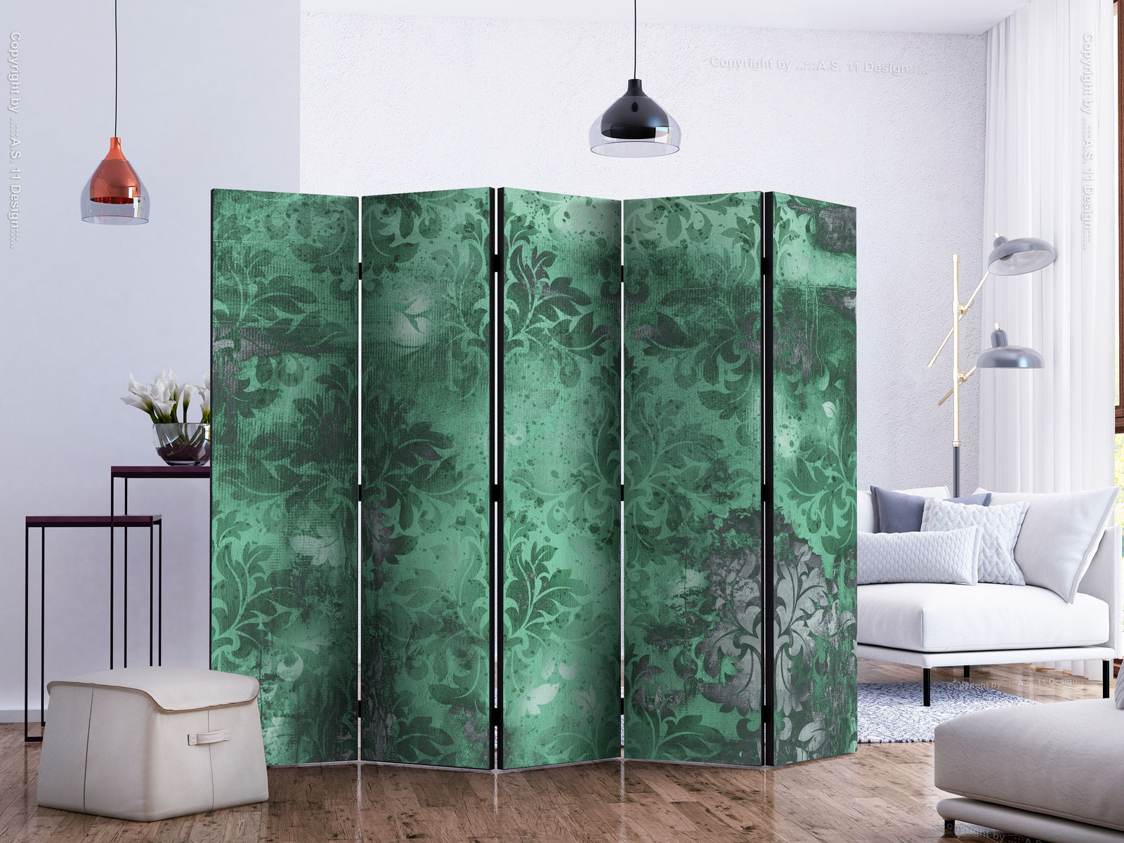 Διαχωριστικο Δωματιου - Emerald Memory Ii Μονης Οψης 225x172cm