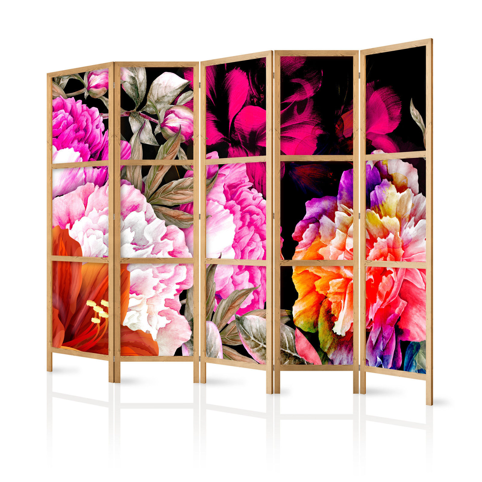 Ιαπωνικο Διαχωριστικο Δωματιου - Floral Abundance Ii 225x172cm