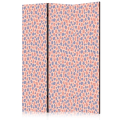 Διαχωριστικο Δωματιου - Giraffe Pattern - Colorful Animal Pattern In Blue-pink Spots Ηχοαπορροφητικο 135x172cm