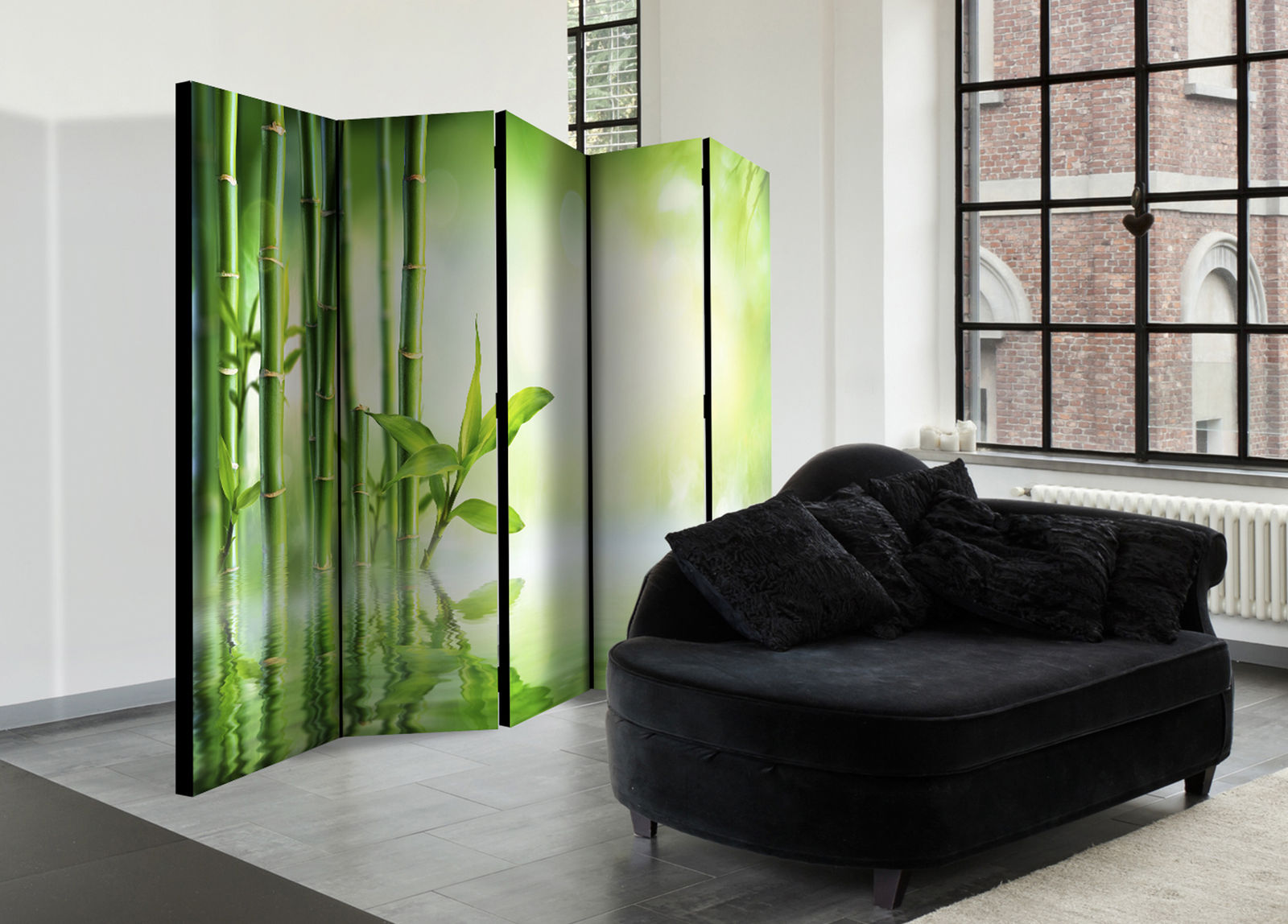 Διαχωριστικο Δωματιου - Green Bamboo Ii Ηχοαπορροφητικο 225x172cm