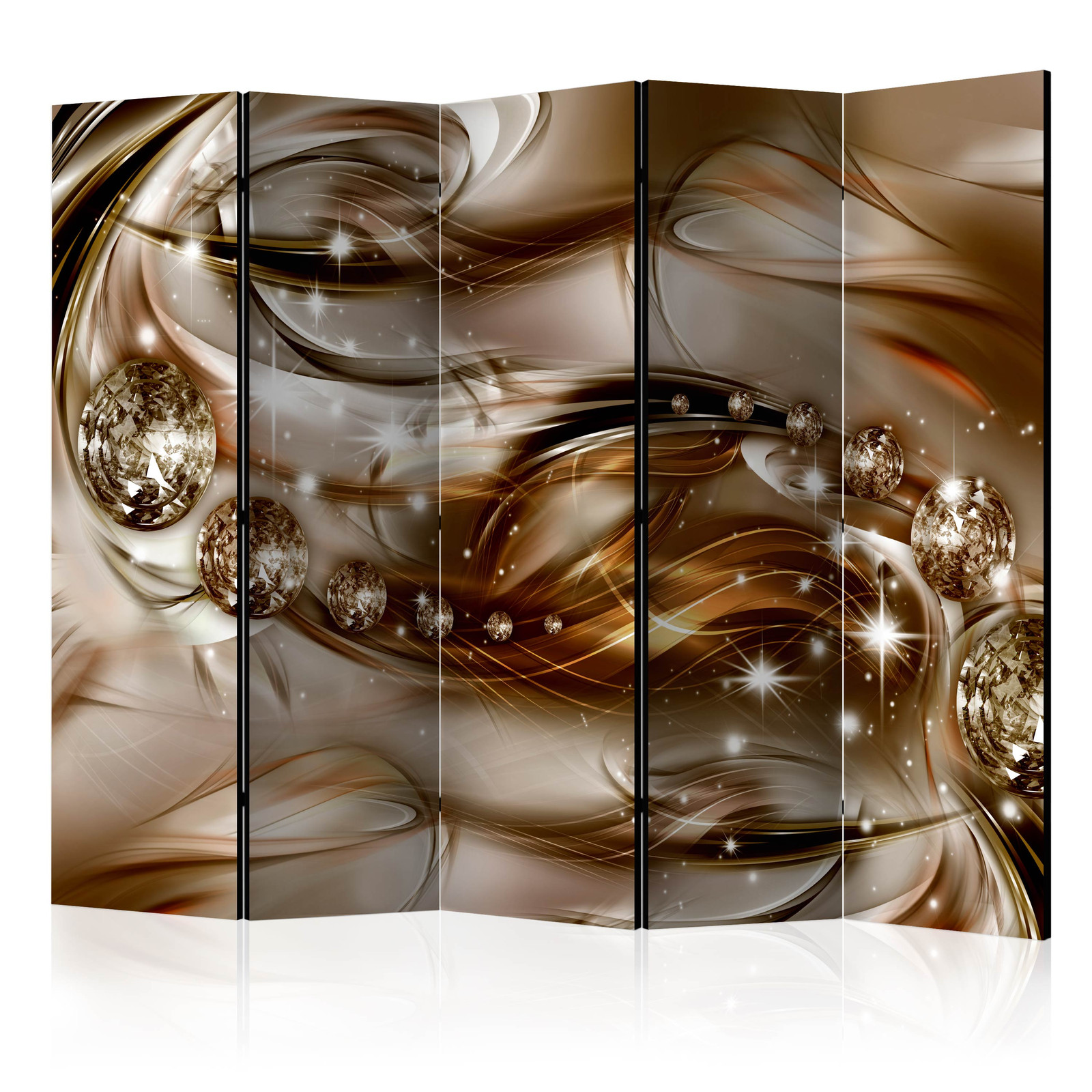 Διαχωριστικο Δωματιου - Chocolate Tide Ii Διπλης Οψης 225x172cm