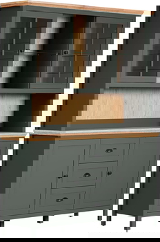 Norwin Ψηλος Μπουφες Σκουρο Πρασινο