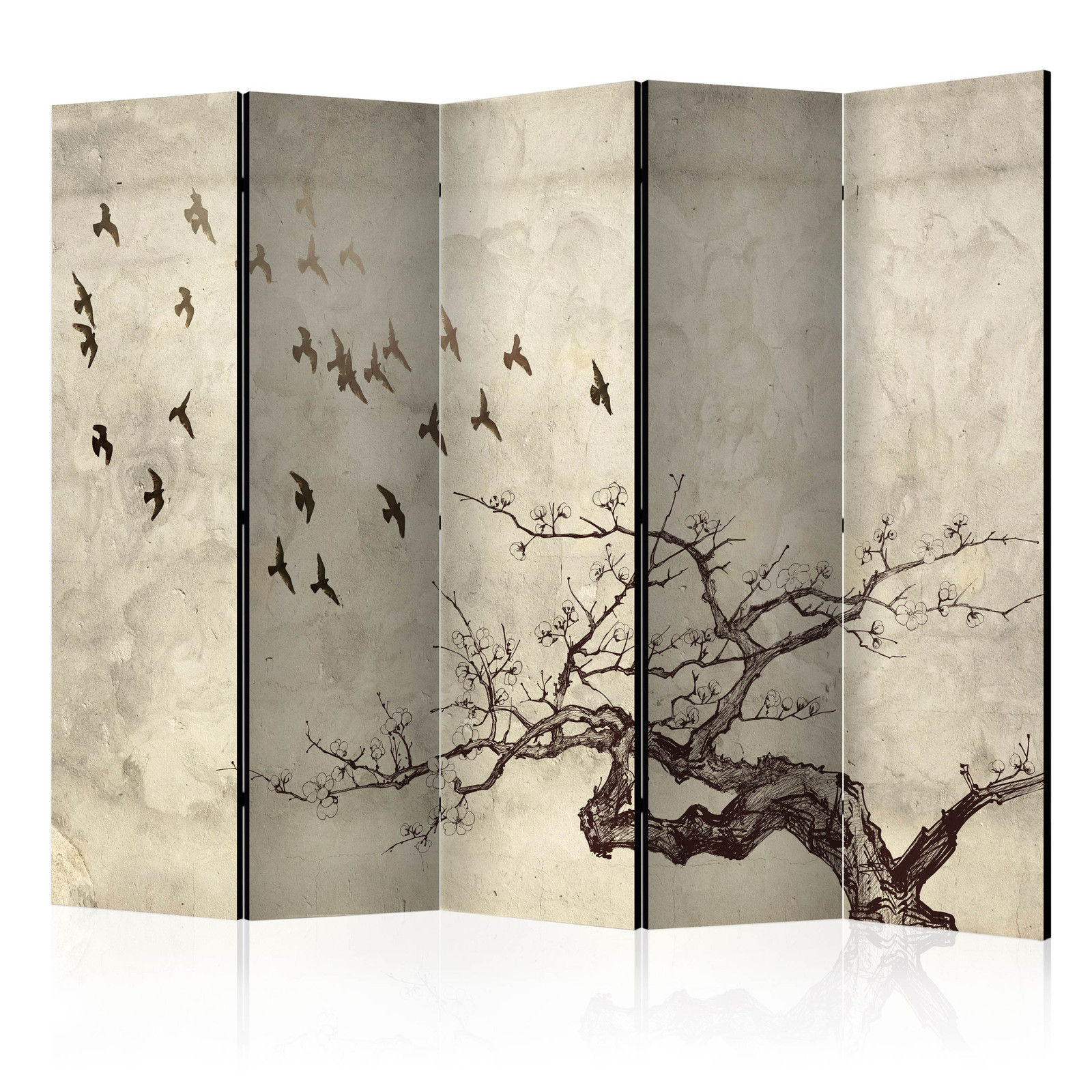 Διαχωριστικο Δωματιου - Flock Of Birds Ii Ηχοαπορροφητικο 225x172cm