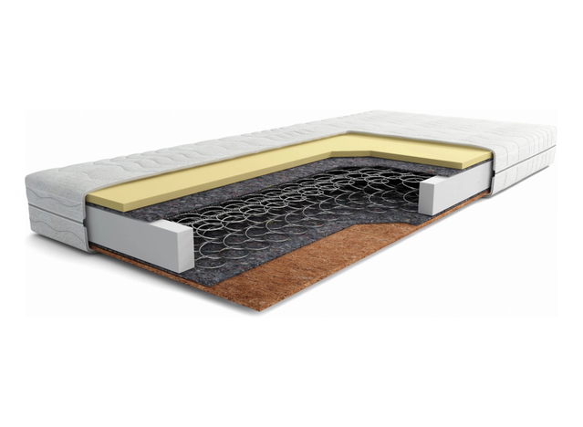 Pollo Στρωμα Μεσαιας Σκληροτητας Bonell + Coconut + Thermoelastic