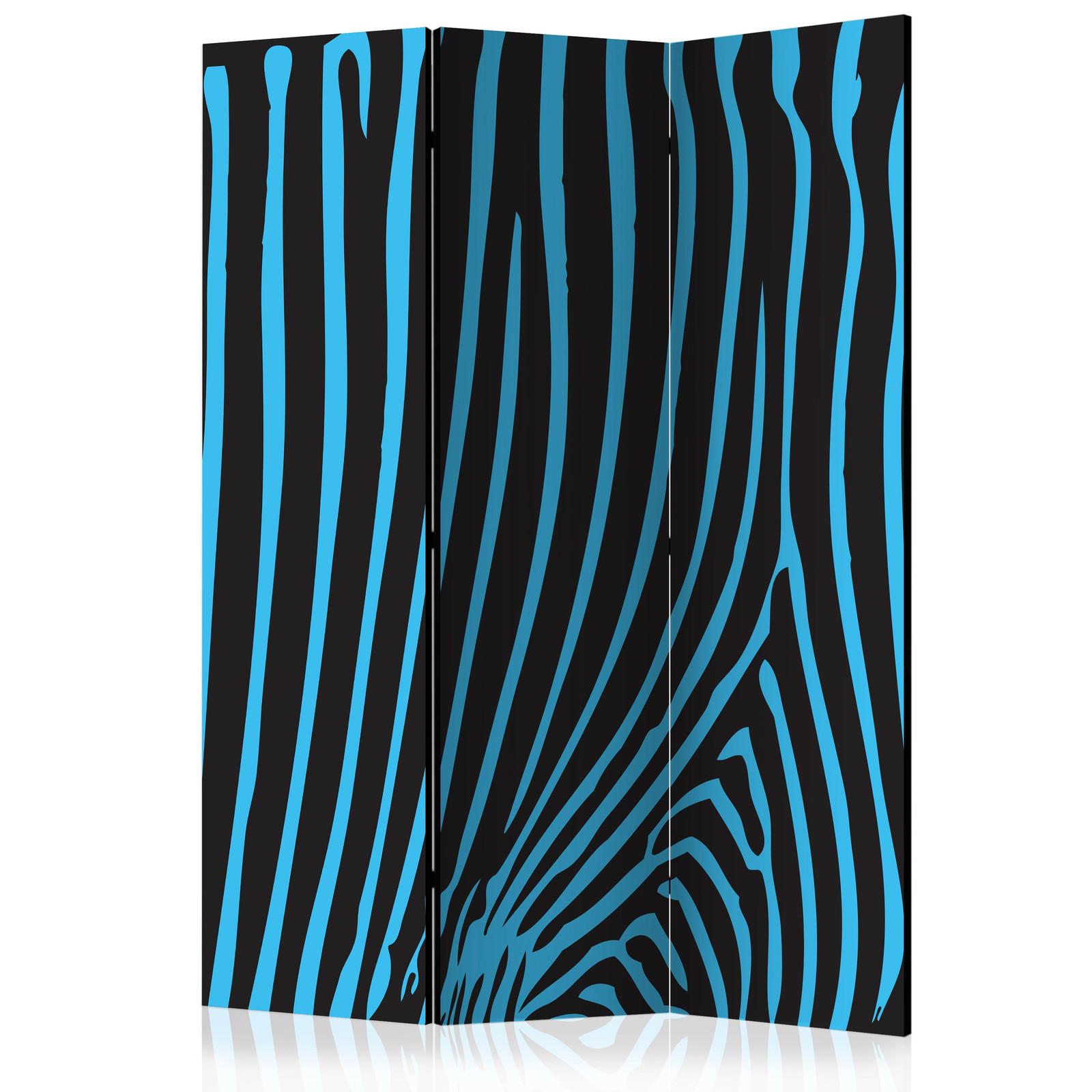 Διαχωριστικο Δωματιου - Zebra Pattern turquoise Ηχοαπορροφητικο 135x172cm