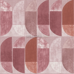 Ταπετσαρια Τοιχου Geonordic Ροζ