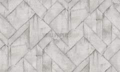 Ταπετσαρια Τοιχου Industrial Ανοιχτο Γκρι