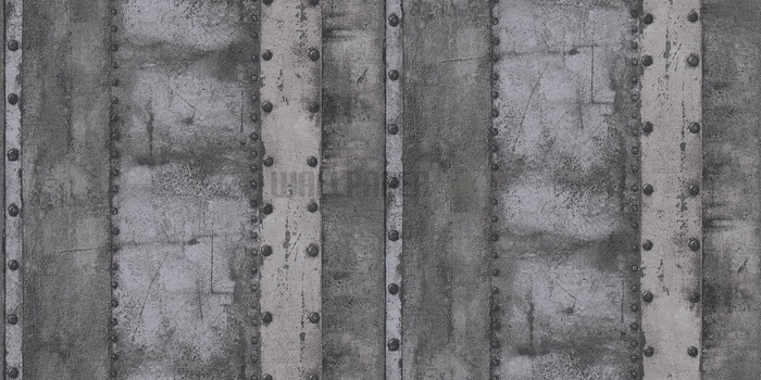 Ταπετσαρια Τοιχου Industrial Ανθρακι