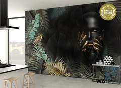 Lady Maui Limited Edition Ταπετσαρια Τοιχου Τυρκουαζ