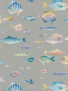 Ταπετσαρια Τοιχου Βυθος Διαφορα Χρωματα