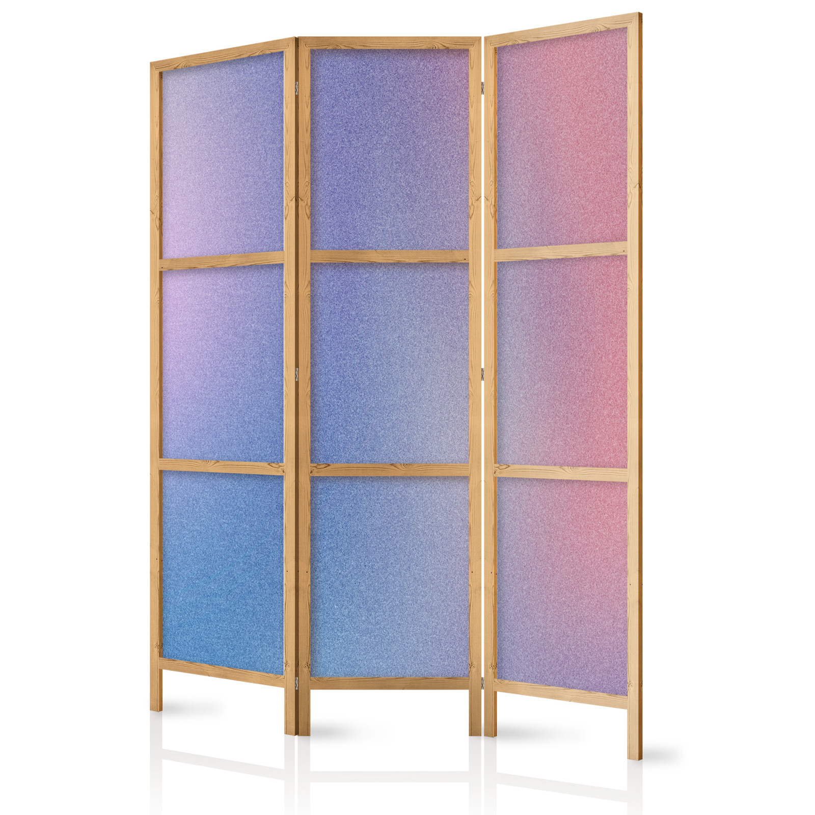 Ιαπωνικο Διαχωριστικο Δωματιου - Rainbow Gradient - Delicate Multicolored Gradient Resembling Mist 135x172cm