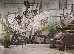 Fiona Ταπετσαρια Τοιχου Καφε