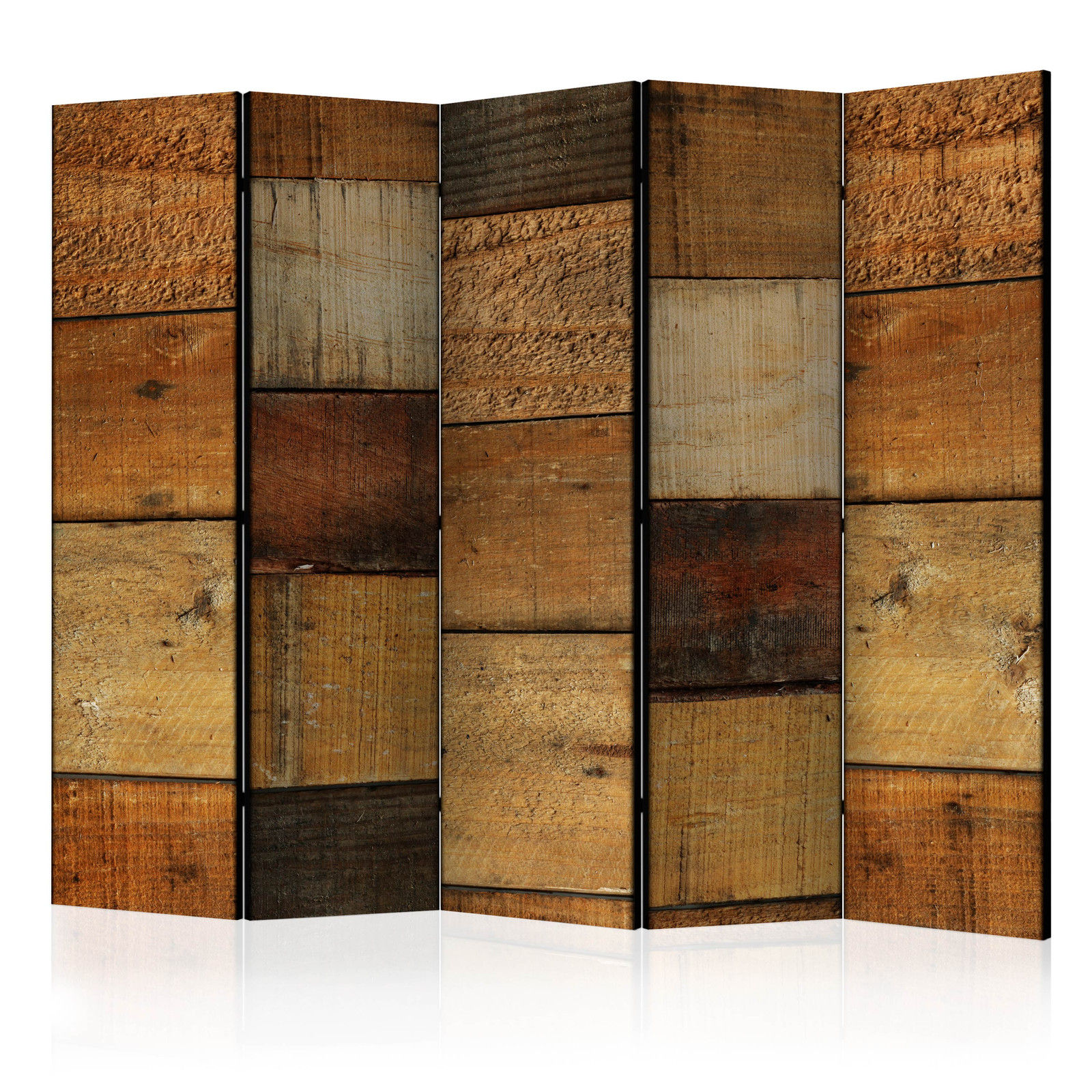Διαχωριστικο Δωματιου - Wooden Textures Ii Ηχοαπορροφητικο 225x172cm
