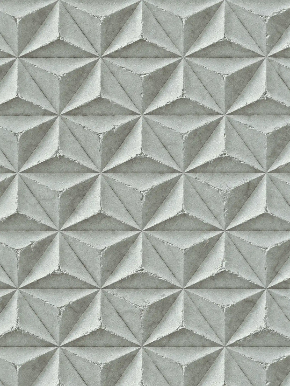 Ταπετσαρια Τοιχου 3D Τσιμεντο Γκρι