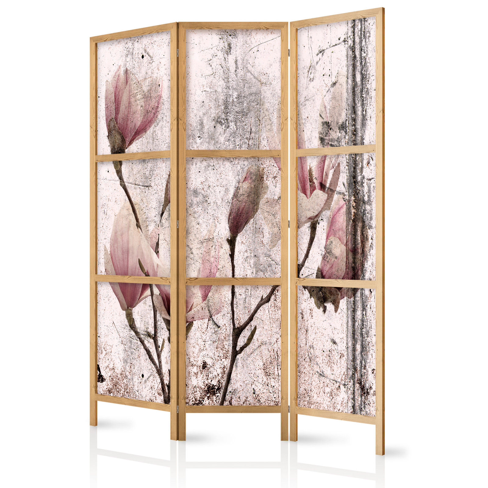 Ιαπωνικο Διαχωριστικο Δωματιου - Vintage Magnolias I 135x172cm