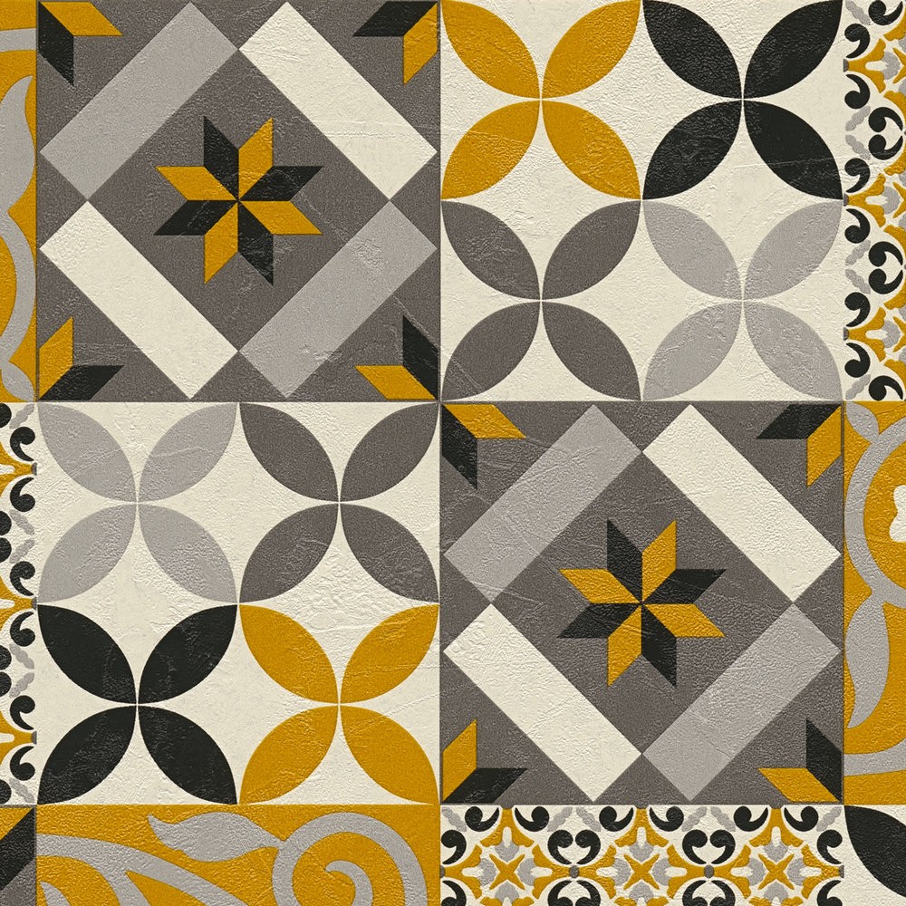 Ταπετσαρια Τοιχου Tiles Διαφορα Χρωματα