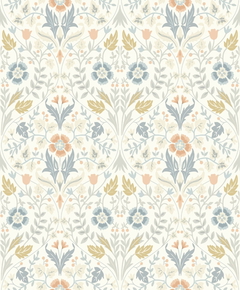 Ταπετσαρια Τοιχου ARTS & CRAFTS Ανοιχτο Μπλε