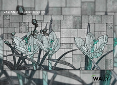 Fiona Ταπετσαρια Τοιχου Γκρι