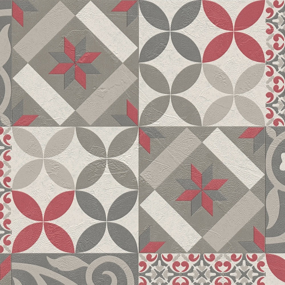 Ταπετσαρια Τοιχου Tiles Διαφορα Χρωματα