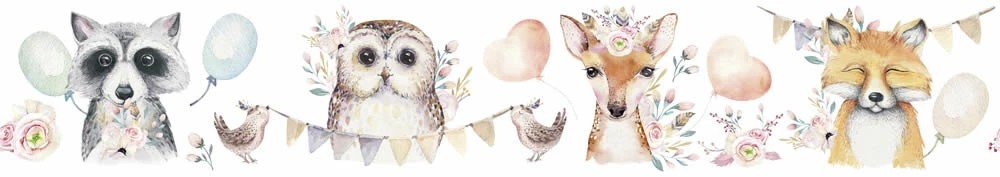 Μπορντουρα Τοιχου Kids Wall Διαφορα Χρωματα