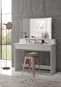 Basic Τουαλετα Ομορφιας Λευκη