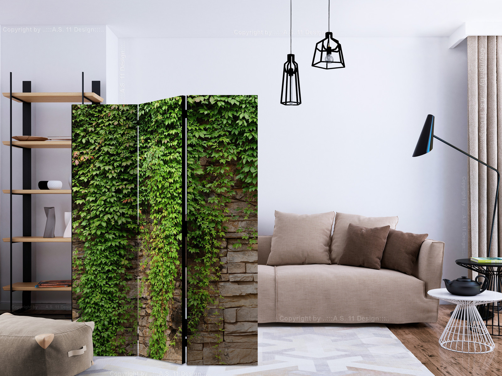 Διαχωριστικο Δωματιου - Ivy Wall Ηχοαπορροφητικο 135x172cm