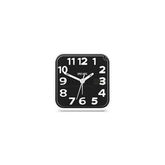 Space Hotel Brain Pod Επιτραπεζιο Ρολοι Ξυπνητηρι Μαυρο