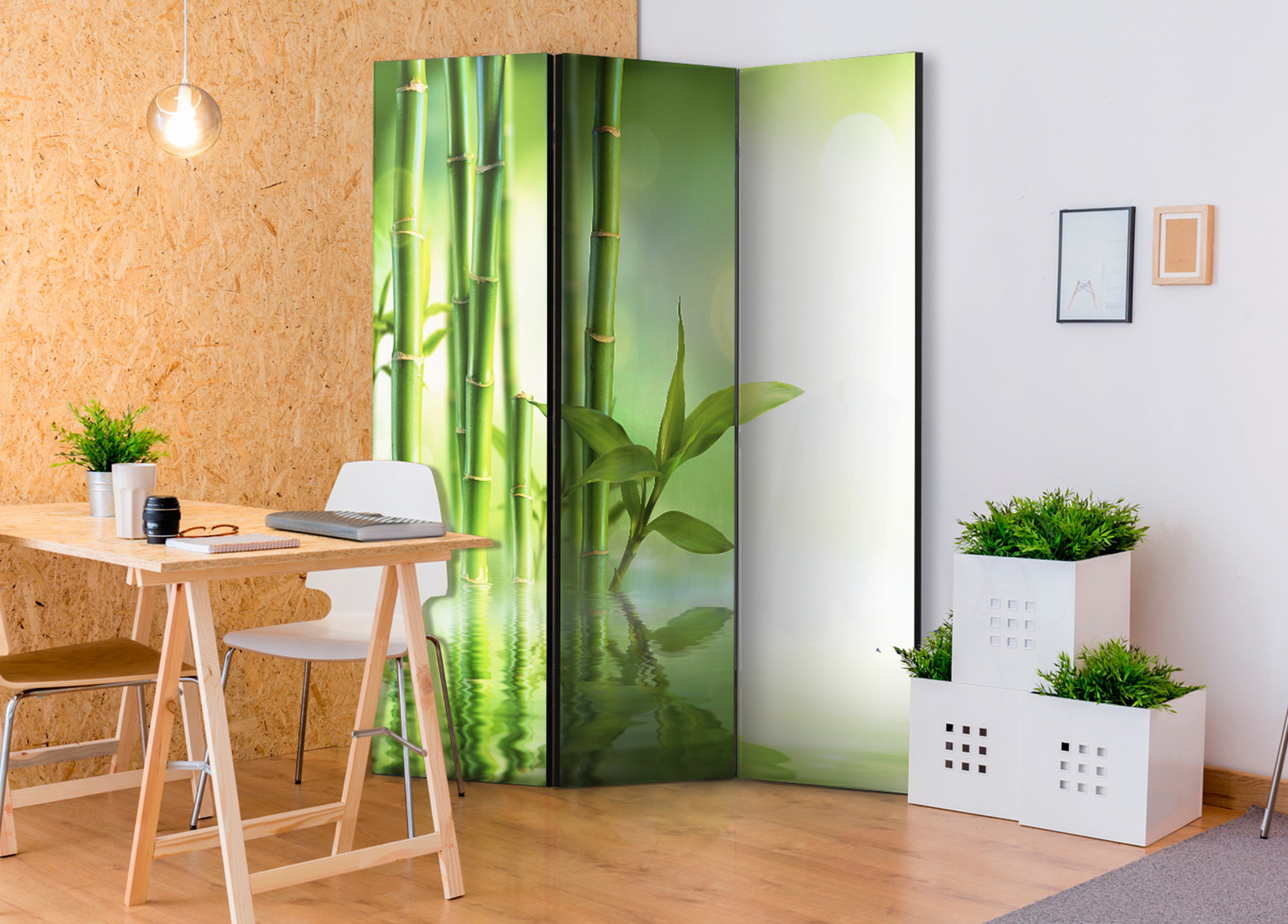 Διαχωριστικο Δωματιου - Green Bamboo Ηχοαπορροφητικο 135x172cm