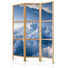 Ιαπωνικο Διαχωριστικο Δωματιου - Aerial Landscapes: Rays Illuminating Fluffy Cloud Formations 135x172cm